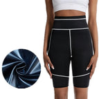 Stitched shorts with blue inside / S