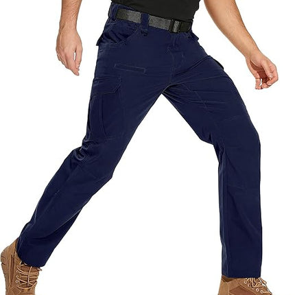 Cross-Border Men's Outdoor Overalls, Multifunctional Tactical Pants with Pockets, Light and Wear-Resistant Men's Pants, Tear-Resistant and Wear-Resistant, Long