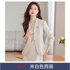 Single off-white suit / S