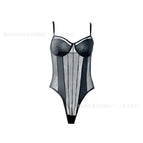 Black / M-removable chest pad