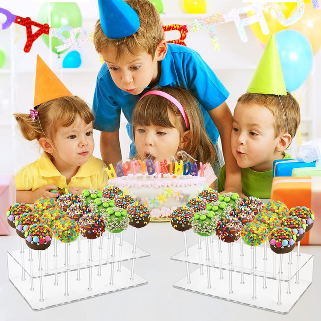 Transparent 15 Hole 20 Hole Acrylic Lollipop Display Stand Ornamental Rack Candy Decorative Rack Candy Display Rack