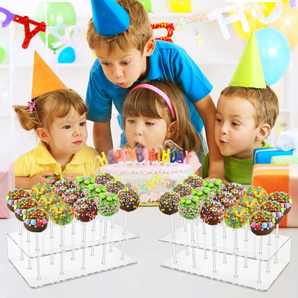 Transparent 15 Hole 20 Hole Acrylic Lollipop Display Stand Ornamental Rack Candy Decorative Rack Candy Display Rack