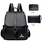 Black + handbag + card holder