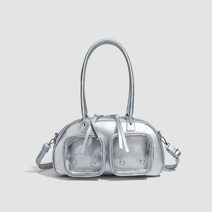 2026 Winter New Bowknot Pillow Bag Single Shoulder Underarm Bag for Women, Small Capacity Anime-Style Ita Bag, Commuter Tote