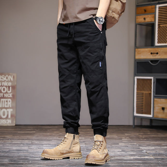 American Functional Sports Outdoor Leggings Summer Thin Loose Training Versatile Elastic Waist Harem Casual Pants Trendy