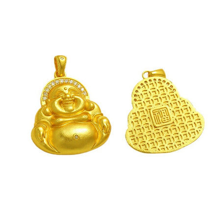 Long-standing Vietnamese gold diy accessories Fushun Gourd Taisui Ping An Lock Ruyi Shangui Wealth Pendant for Women