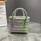 Green purple / Small length, width and height: 29*9*15