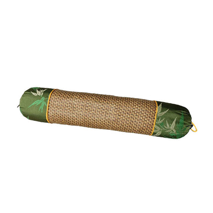 Mugwort Cervical Spine Pillow Mat Cylindrical Pillow Pure Mugwort Household Cervical Spine Cylindrical Candy Mugwort Pillow Manufacturer Wholesale