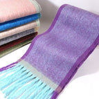 Frame scarf purple / 40*200