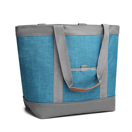 Cross-border portable ice bag portable thermal insulation refrigerator bag Oxford cloth outdoor camping food fresh-keeping cold waterproof bag