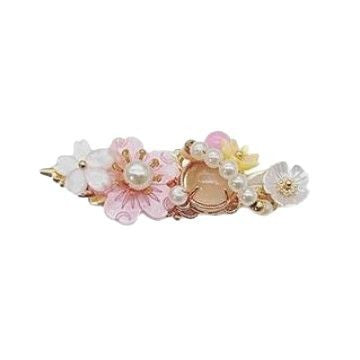 Antique Flower Hairpin Hair Accessories Hairpin Early Spring Accessories Hair Accessories Headwear Clip Advanced Sense Delicate Duckbill Clip