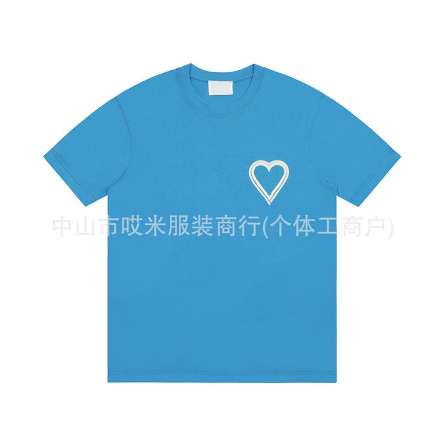 2024 European and American Trendy Brand Spring and Summer New Three-Dimensional Big Red Logo Unisex Wholesale Dropshipping