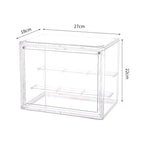 Low small size [with partition] transparent
