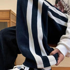 Striped dark blue k32 [thin]] / M