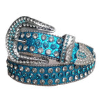 lake blue blue white diamond / 120cm