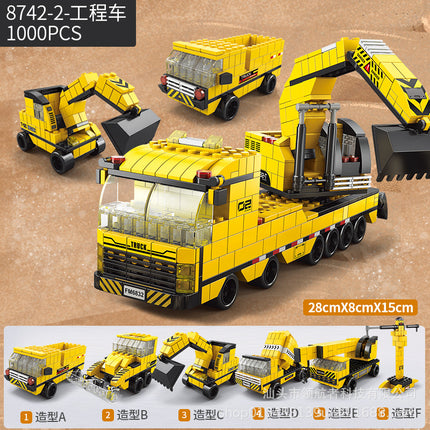 Building Blocks Children's Assembled Toys Educational Girls Boys Lele Brothers 8742 Series Compatible with Lego Cross-Border