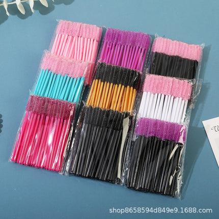 Disposable Eyelash Brush Grafting Eyelash Makeup Brush Eyelash Roll Eyebrow Brush Eyelash Tools Small Brush