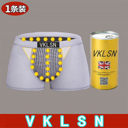 Factory Direct Sales Health Underwear British Sweatpants Magnet Underwear Men's Boxer Briefs Douyin Kuaishou Live Broadcast New Style