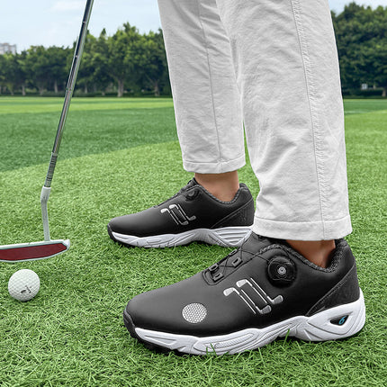 Golf Shoes Men's Shoes Rotating Laces Movable Spikes Casual Sports Men's Shoes