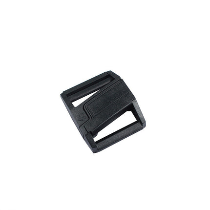 Plastic Magnetic Buckle for Bags, Clothing, and Belts, Adjustable Buckle, Black, Inner Diameter 25mm, Side-Opening, Strong Magnetic Buckle