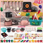 Pink kitchen 94 piece set