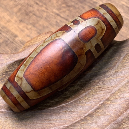 Wholesale High-Quality Xizang Dzi Beads, Old Agate Dragon Dzi Beads, Nine-Eye Dzi Beads, Xizang Agate Dzi Beads, Loose Bead Accessories