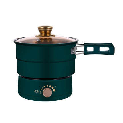Portable Electric Cooking Pot Travel Detachable Pot Electric Frying Pan Dormitory Mini Pot Uk Standard Wholesale 110V Us Standard Electric Heating Pot