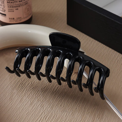 Cross-Border Internet Celebrity Keel Clip Tpe Soft Rubber Shark Clip for the Back of the Head to Show Hair Volume, Non-Fading and Durable Clip