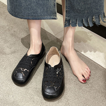 Women's Shoes Summer Thin Breathable Pregnant Women's Mother Slip-on Fisherman's Net Shoes Soft-soled Single-layer Shoes Cloth Shoes