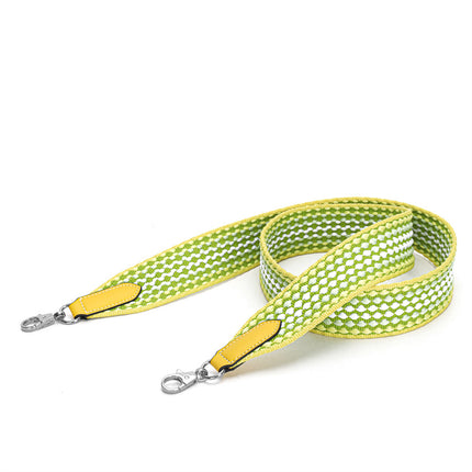 Suitable for Hermes Hermes Kelly bag vegetable basket bag evlin bag woven wide shoulder strap crossbody wide bag strap