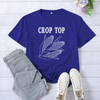 Retro Blue (White font) / S
