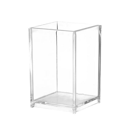 Acrylic Pen Holder Storage Box College Student Desktop Decoration Office High-Looking Large-Capacity Transparent Storage Box
