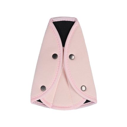 Car Kids Safety Belt Shoulder Protector, Cute Anti-Stranglehold Neck Protector, Baby Car Adjustment Fixed Limiter