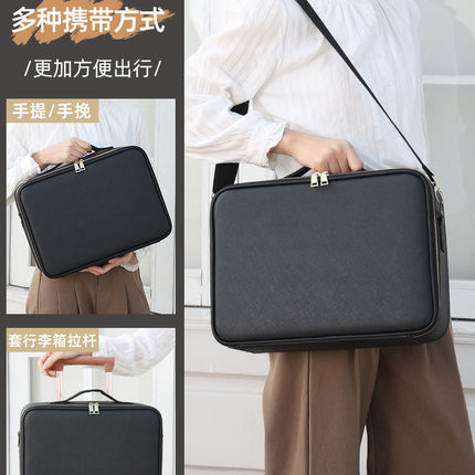 Makeup Case with Light and Mirror, Led Makeup Bag, Large Capacity Makeup Box, Storage Box, Storage Bag, Multifunctional