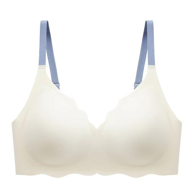 Crystal Jelly Bra Gather Sexy Seamless No Steel Ring Internet Celebrity Shake Tone Little Red Book Fast Hand Underwear Factory Direct Supply