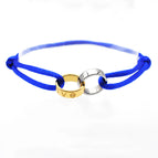 Sapphire blue rope + two-color accessories