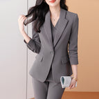 One-piece gray suit / S