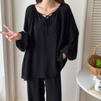 Black swan + hair tie / Set f code 45-70kg