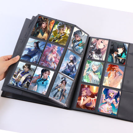 Nine-Square Grids Card Book Game Pokemon My Little Pony Two-Dimensional 3inch Small Card Collection Book Dust-Proof Storage Book