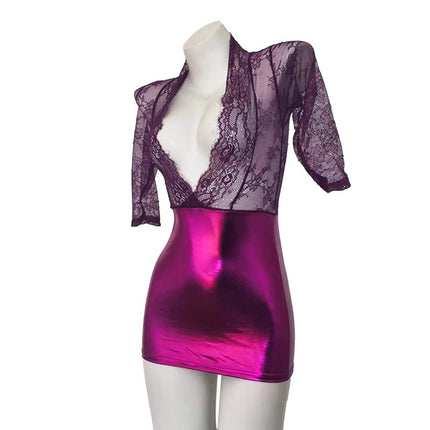 Sexy Pajamas for Women in Spring and Autum Small Breasts Home Clothes Lace High-End Hip Skirt Suspender Nightgown 2025 New Style