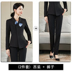 Black (suit + pants) / S