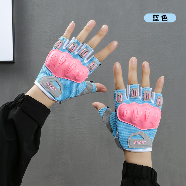 Motorcycle Gloves for Women and Men, Summer, Road Bike, Mountain Bike, Cycling, Sun Protection, Thin, Non-Slip, Wear-Resistant, Full-Finger