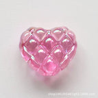 Love transparent rose red