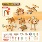 158-piece set of electric screw tools [including storage box]