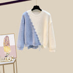Knitted sweater [single piece] / M [recommended 40-50kg ]