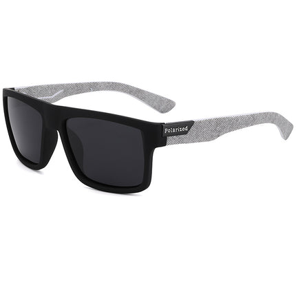 Amazon cross-border elastic paint large frame anti-ultraviolet cycling mirror Europe and the United States outdoor color-changing driving polarized sunglasses 91