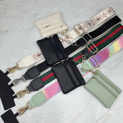 Colorful adjustable mobile phone lanyard slung rope mobile phone rope mobile phone chain rope outdoor anti-lost phone rope single shoulder strap