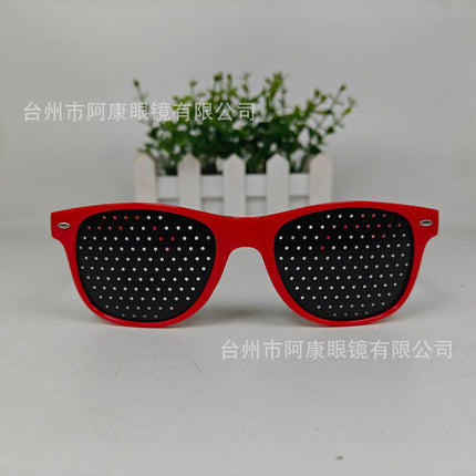 FDA can pass the drop ball test foreign trade promotional gifts sunglasses plastic sunglasses rainbow party rice nail glasses.
