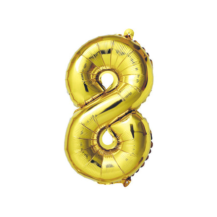 32 inch fine packaging digital aluminum foil balloon independent paper card packaging birthday party decoration floating air ball wholesale