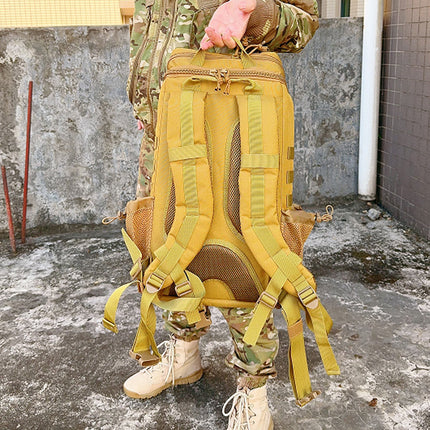 Tactical bag medical bag outdoor riding mountaineering fire emergency supplies bag multifunctional wear-resistant Oxford cloth backpack